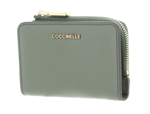 Coccinelle Metallic Soft Credit Card Holder Greenery von Coccinelle