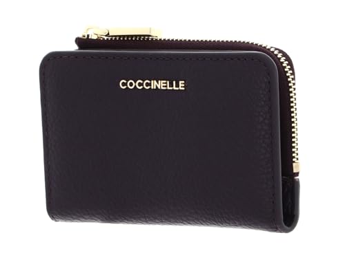 Coccinelle Metallic Soft Credit Card Holder Prune von Coccinelle