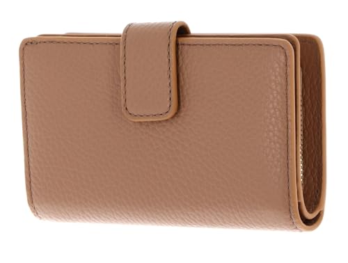 Coccinelle Metallic Soft Mini Wallet Grained Leather Skin von Coccinelle