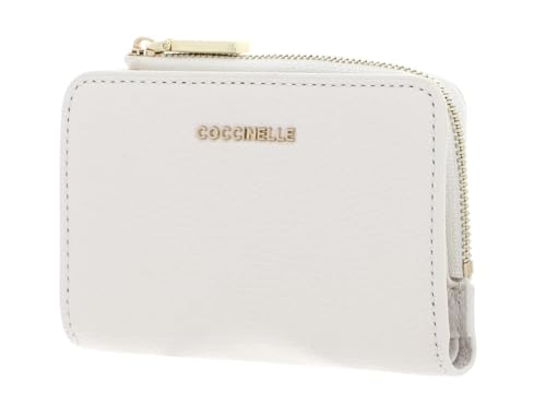 COCCINELLE Metallic Soft Wallet Blanco von Coccinelle