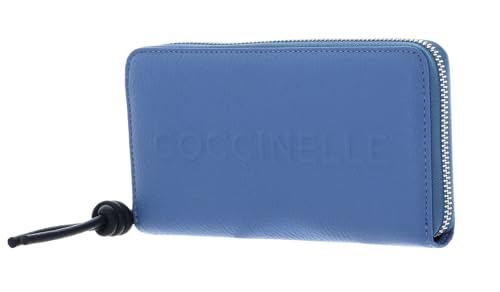 Coccinelle Metallic Soft Wallet Grained Leather Azul/Midnight B von Coccinelle