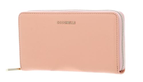 Coccinelle Metallic Soft Wallet Grained Leather Sunrise von Coccinelle