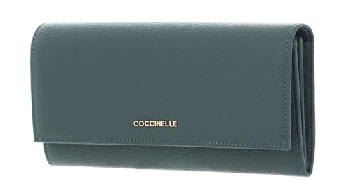 Coccinelle Metallic Soft Wallet Kale Green von Coccinelle