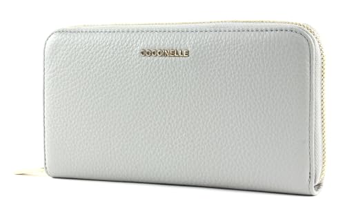 Coccinelle Metallic Soft Zip Around Wallet L Dolphin von Coccinelle