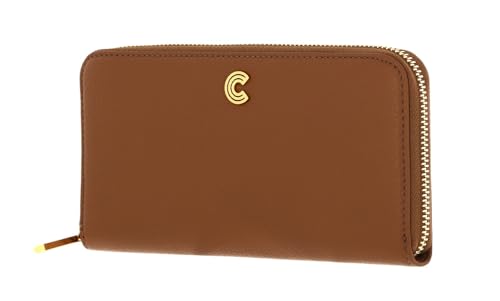 Coccinelle Myrine Zip Around Wallet Nocciola von Coccinelle