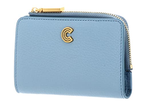 Coccinelle Myrine Wallet Grained Leather Aquarelle Blue von Coccinelle