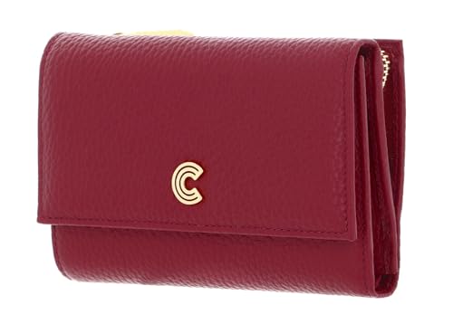 Coccinelle Myrine Wallet Grained Leather Garnet Red von Coccinelle