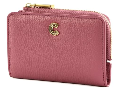 Coccinelle Myrine Wallet Grained Leather Pulp Pink von Coccinelle