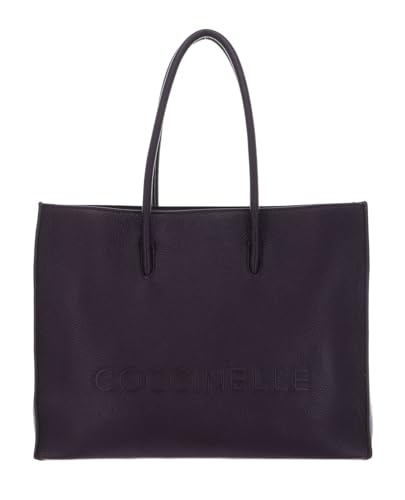 Coccinelle Myrtha Maxi Log Handbag Grained Leather Prune von Coccinelle