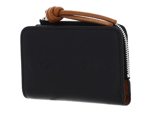 COCCINELLE Myrtha Maxi Log Wallet Noir/Cuir von Coccinelle