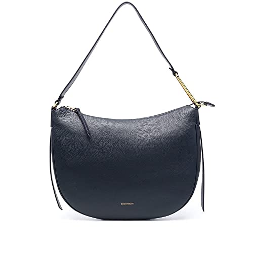 Coccinelle Priscilla Handbag Grained Leather Midnight Blue von Coccinelle