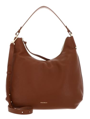 Coccinelle Rebekka Handbag Grained Leather Cognac von Coccinelle