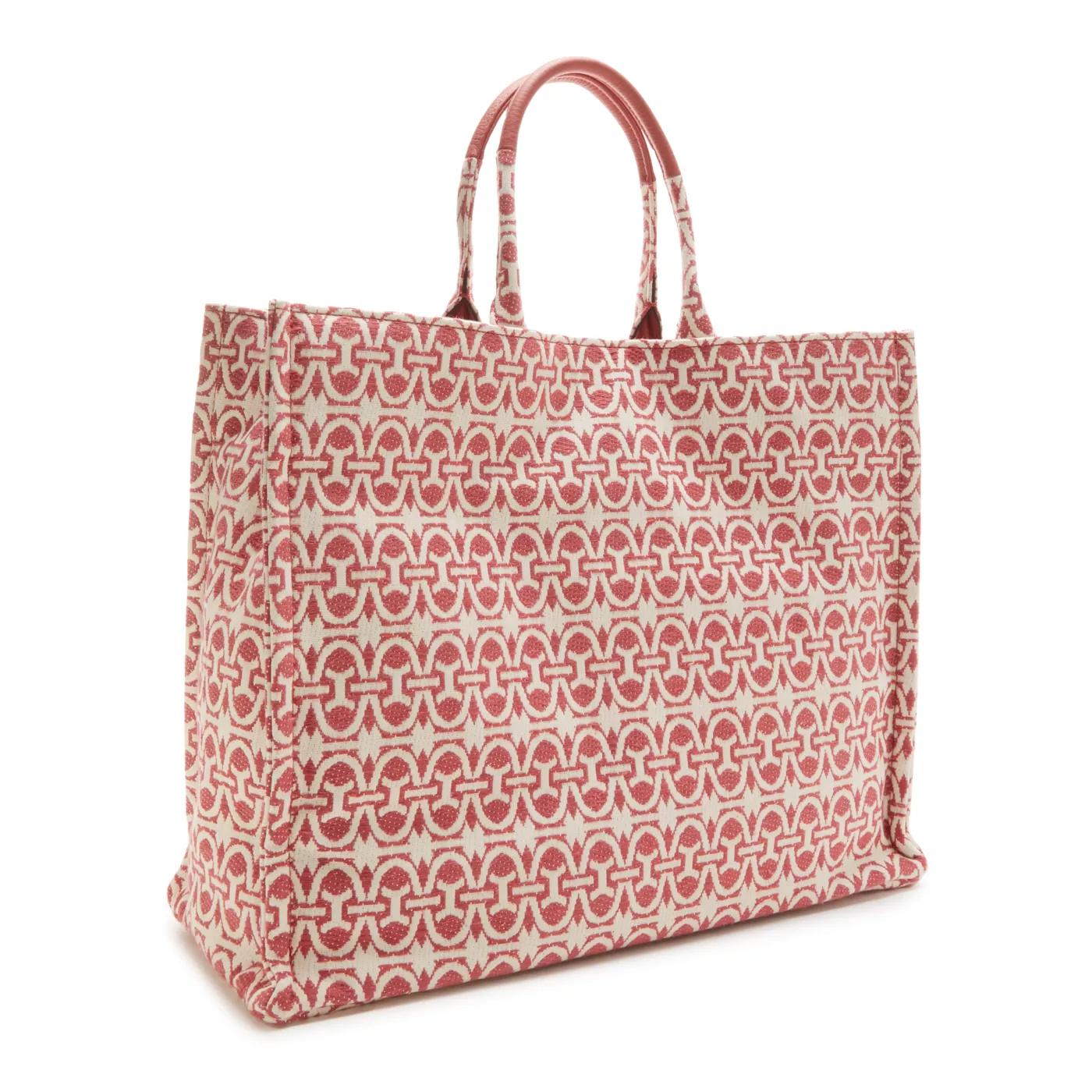 Coccinelle Shopper - Coccinelle Never WitHolz Rosa Leder Shopper E1MBD1 - Gr. unisize - in Gold - für Damen von Coccinelle