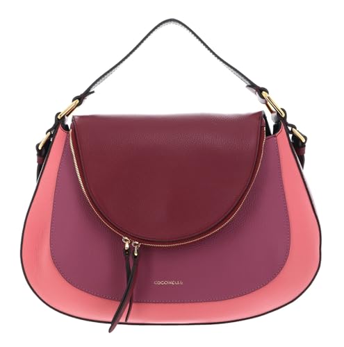 Coccinelle Sole Tricolor Handbag Gar. R/Pu. P/Hy. P von Coccinelle