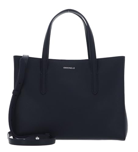 Coccinelle Swap Handbag Grained Leather Midnight Blue von Coccinelle
