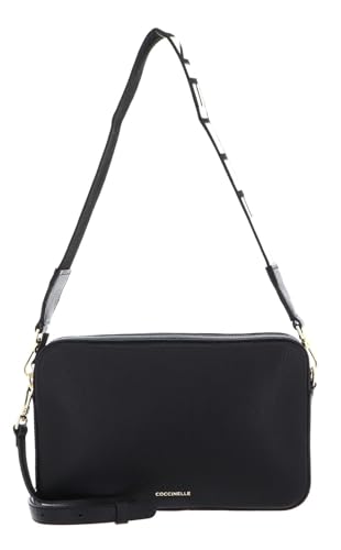 Coccinelle Tebe Mini Bag Grained Leather Noir von Coccinelle