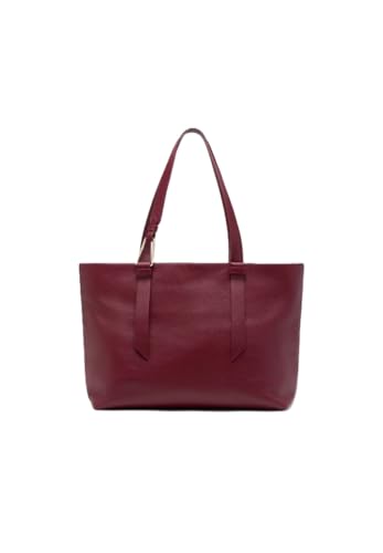 Coccinelle Tasche Malory, Leder, 36 x 30 x 14 cm, Ribes, mit Reißverschluss und Innentaschen von Coccinelle