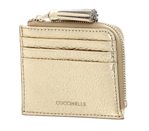Coccinelle Tassel Credit Card Holder Golden von Coccinelle