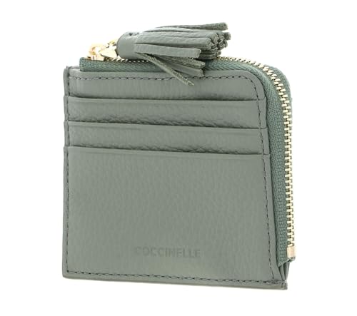 Coccinelle Tassel Credit Card Holder Greenery von Coccinelle
