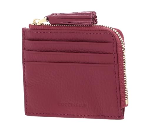 Coccinelle Tassel Credit Card Holder Rosewood von Coccinelle