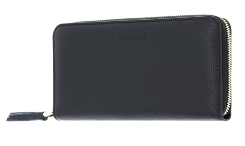 Coccinelle Tassel Zip Around Wallet Noir von Coccinelle