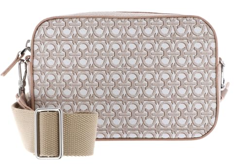 Coccinelle Tebe Coated Monogram Crossbody Bag S Multi Blanc/Rosette von Coccinelle
