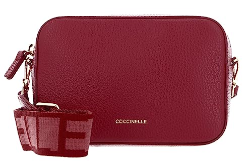 Coccinelle Tebe Mini Crossover Bag Garnet Red von Coccinelle