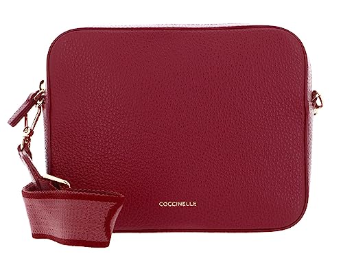 Coccinelle Tebe Mini Crossover Bag Garnet Red von Coccinelle