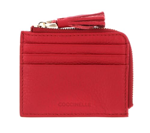 Coccinelle Tassel Credit Card Holder Ruby von Coccinelle