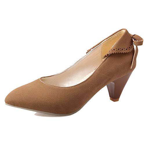 Cocey Damen Pumps mit Absatz (Brown, 39 EU) von Cocey