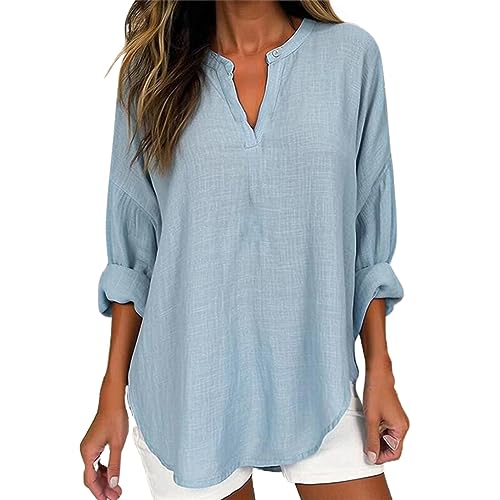 Blitzangebote des Tages Heute Befristet Chiffon Blusentop Damen Shirt Plus Size Damen Damen Pullover Schwarz Elegant Oranges T Shirt Damen Damen Top Lang Elegant Satin Damenbekleidung Sale Sommer von Cocila