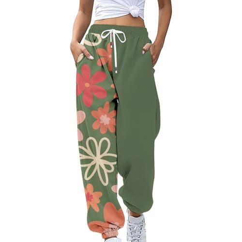 Cocila Angebote des Tages Sale Freizeithose Damen 7/8 Länge Hosen Stretch Hoher Bund Lederimitat Hose Braun Warme Winterstrumpfhose Sporttight Mit Hohem Jogginghose Sweathose Cargohose Mädchen 146 von Cocila