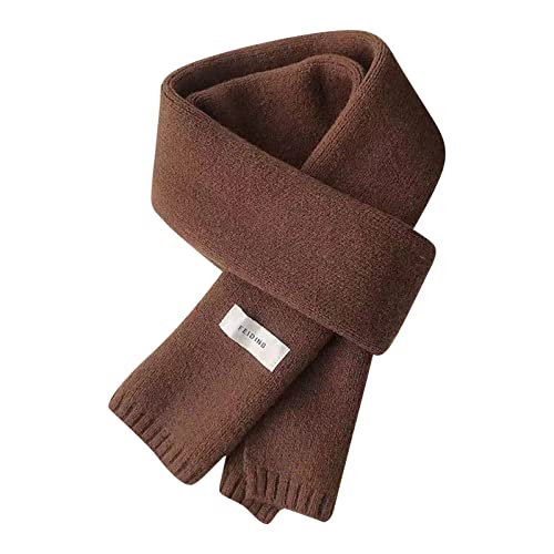 Cocila Damen Winter-Schal - Kuschelige Warme Fransen Poncho Weich Strick Langschal Halstücher - Geschenk für Frauen von Cocila