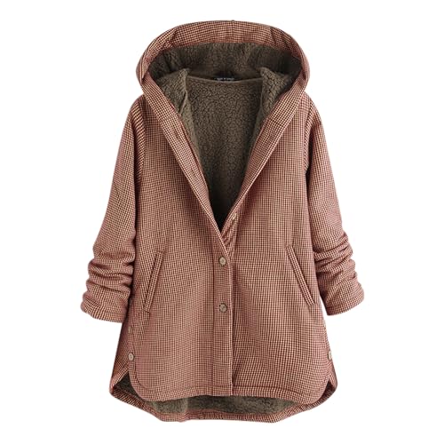 Cocila Black of Friday Angebote 2024 Drucker Damen Mantel Elegant Softshell Parka Damen Dufflecoat Damen Winter Wetterfeste Jacke Damen Mantel Mit Kapuze Damen Meine Bestellung Anzeigen 2024 von Cocila