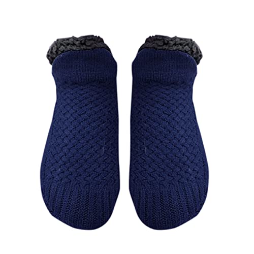 Cocila Lustige Socken Hausschuhe Gewebte Thermosocken Für Damen Rutschfeste Innensocken Aus Samt Innenhausschuh Thermo- Und Sockensocken Ballerina Mit Spitze Weisse 35-38 39-42 Marine M Cocila Lustige Socken Hausschuhe Gewebte Thermosocken Für Damen Rutschfeste Innensocken Aus Samt Innenhausschuh Thermo- Und Sockensocken Ballerina Mit Spitze Weisse 35-38 39-42 Marine M von Cocila