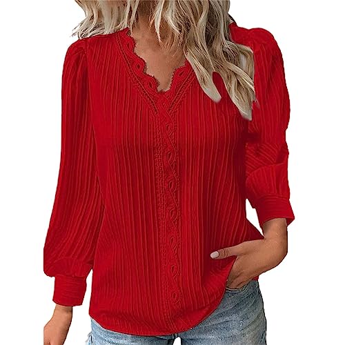 Cocila Sale Angebote Tagesangebote Pullover Damen Basic Langarmshirt Longshirt Damen Große Größen Langarmshirt Damen Weit Bluse Damen Langarm Oversize Sale Angebote Damenmode Sale von Cocila
