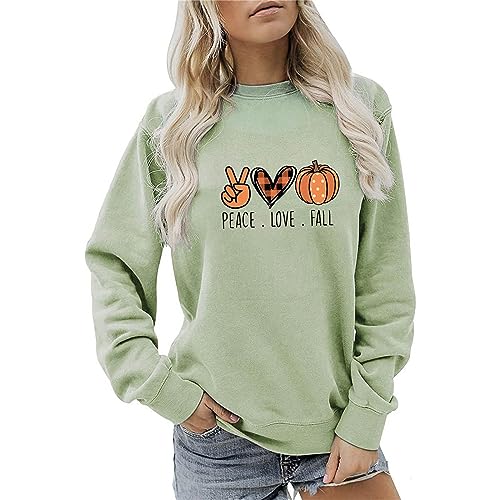 Cocila Sweatshirt Damen Herbst Winter Pullover mit Huhn Aufdruck Modisches Langarmshirt Rundhalsausschnitt Pullover Retro Longshirt von Cocila