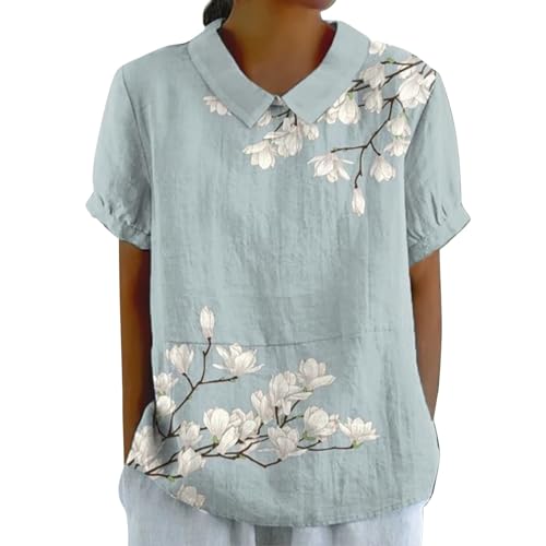 Damen Tshirt Sale Angebote Marken Baumwoll Bluse Damen Sommer Damen T-Shirt Kurzarm Carmen Oberteil Damen Schwarzer Shirt Damen Damen Neckholder Top Laengere Bluse Damen Damenbekleidung Sale Sommer von Cocila