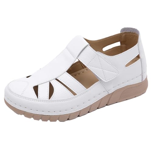 Prime Deal Days 2025 Summer Wedge Sandals Leder Flip Flops Damen Orthopädische Sandalen Sommer Pantoffeln Kinder 35 Rosa Sandaletten Clogs & Pantoletten Für Jungen Hausschuhe Mit Fussbett von Cocila