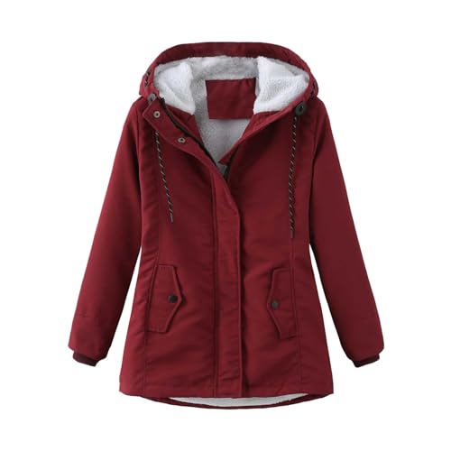 Weihnachten Black of Friday Elegante Damen Mantel Parka Damen Tailliert Damen Trenchcoat Winter Dünne Softshelljacke Damen Daunenmantel Damen Beige Softshell Weste Damen Meine Bestellungen Anzeig von Cocila