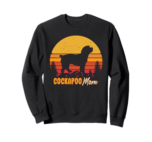 Kakadu Mama Mama Vintage Retro-Hund Frauengeschenk Sweatshirt Kakadu Mama Mama Vintage Retro-Hund Frauengeschenk Sweatshirt von Cockapoo Mom Gifts