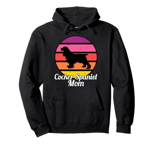 Cocker Spaniel Mama I Retro Cocker Spaniel Pullover Hoodie Cocker Spaniel Mama I Retro Cocker Spaniel Pullover Hoodie von Cocker Spaniel Geschenke & Cocker Spaniel Zubehör