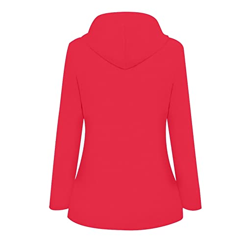 Cockjun Mädchen Jacke Damen Sonnenschutz Outdoor Sportswear Rot von Cockjun