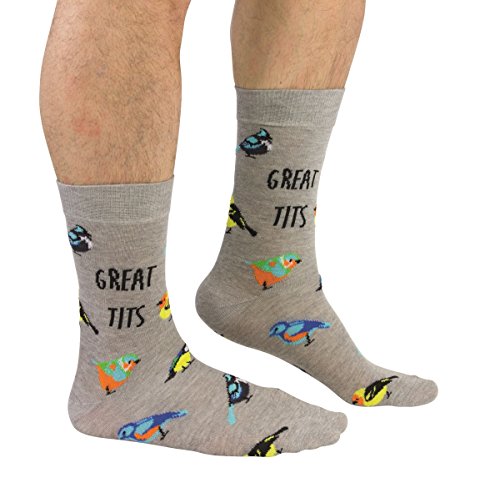 Cockney Spaniel Große Titten Männer Neuheit Socken EUR 39-46 von Cockney Spaniel