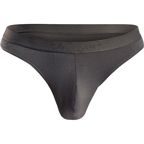 Cocksox Tanga CX05, Dunkelgrau, Medium von Cocksox