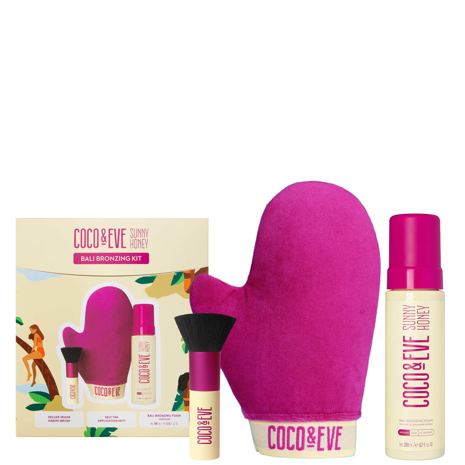 Coco & Eve Bali Bräunungsset – Mittel Coco & Eve Bali Bräunungsset – Mittel von Coco & Eve