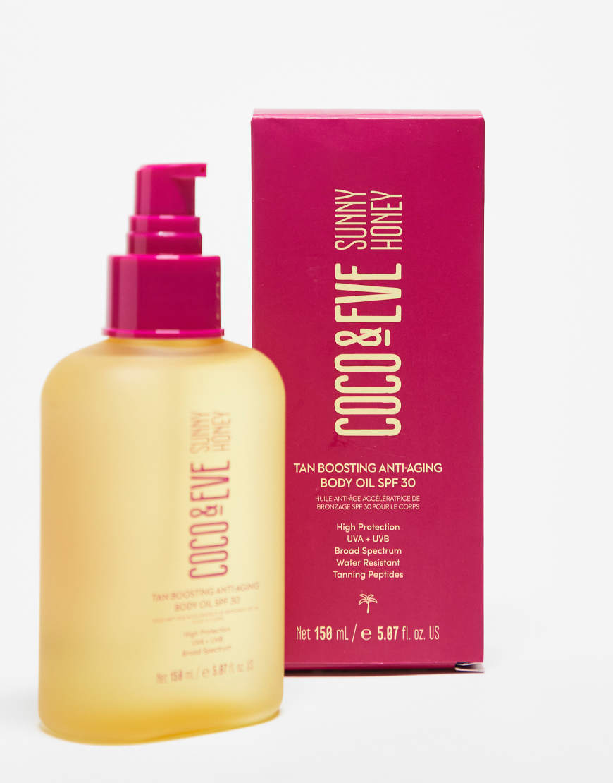 Coco & Eve - Bräunungsverstärkendes Anti-Aging-Körperöl, LSF 30: 150 ml-Keine Farbe Coco & Eve - Bräunungsverstärkendes Anti-Aging-Körperöl, LSF 30: 150 ml-Keine Farbe von Coco & Eve