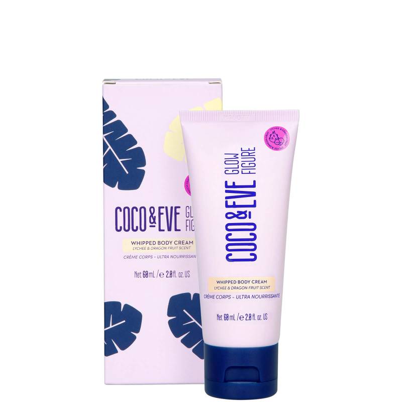 Coco & Eve Glow Figure Whipped Body Cream Lychee and Dragon Fruit Scent (Verschiedene Größen) - 60ml von Coco & Eve