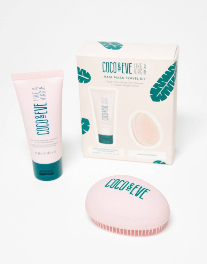 Coco & Eve - Haarmasken im Reise-Set-Keine Farbe von Coco & Eve