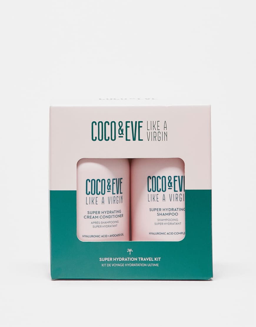 Coco & Eve - Super Hydration Haarpflege, Reiseset - du sparst 25%-Keine Farbe von Coco & Eve